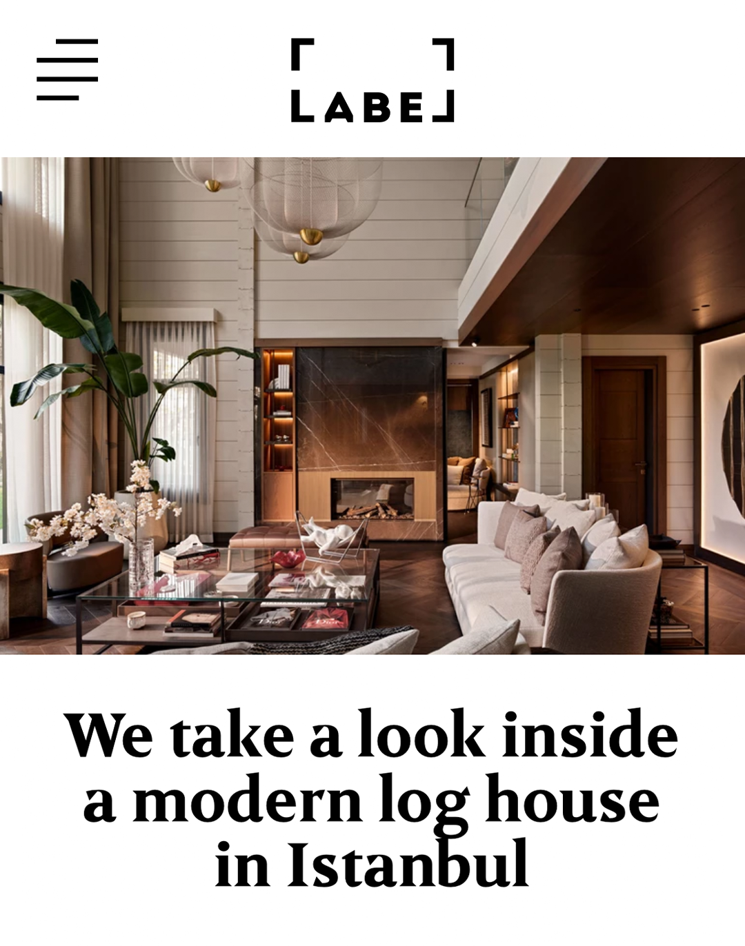 CAMLICA LOG HOUSE