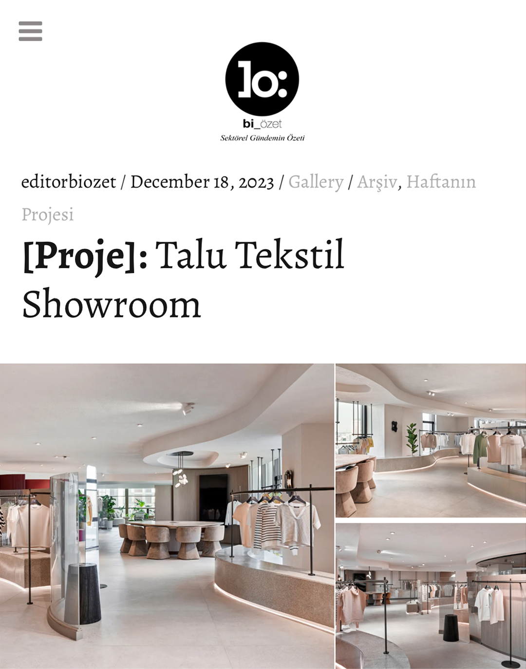 TALU TEXTILE SHOWROOM